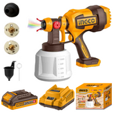 INGCO CSGLI2004, 20V LI-ION CORDLESS PAINT SPRAY GUN